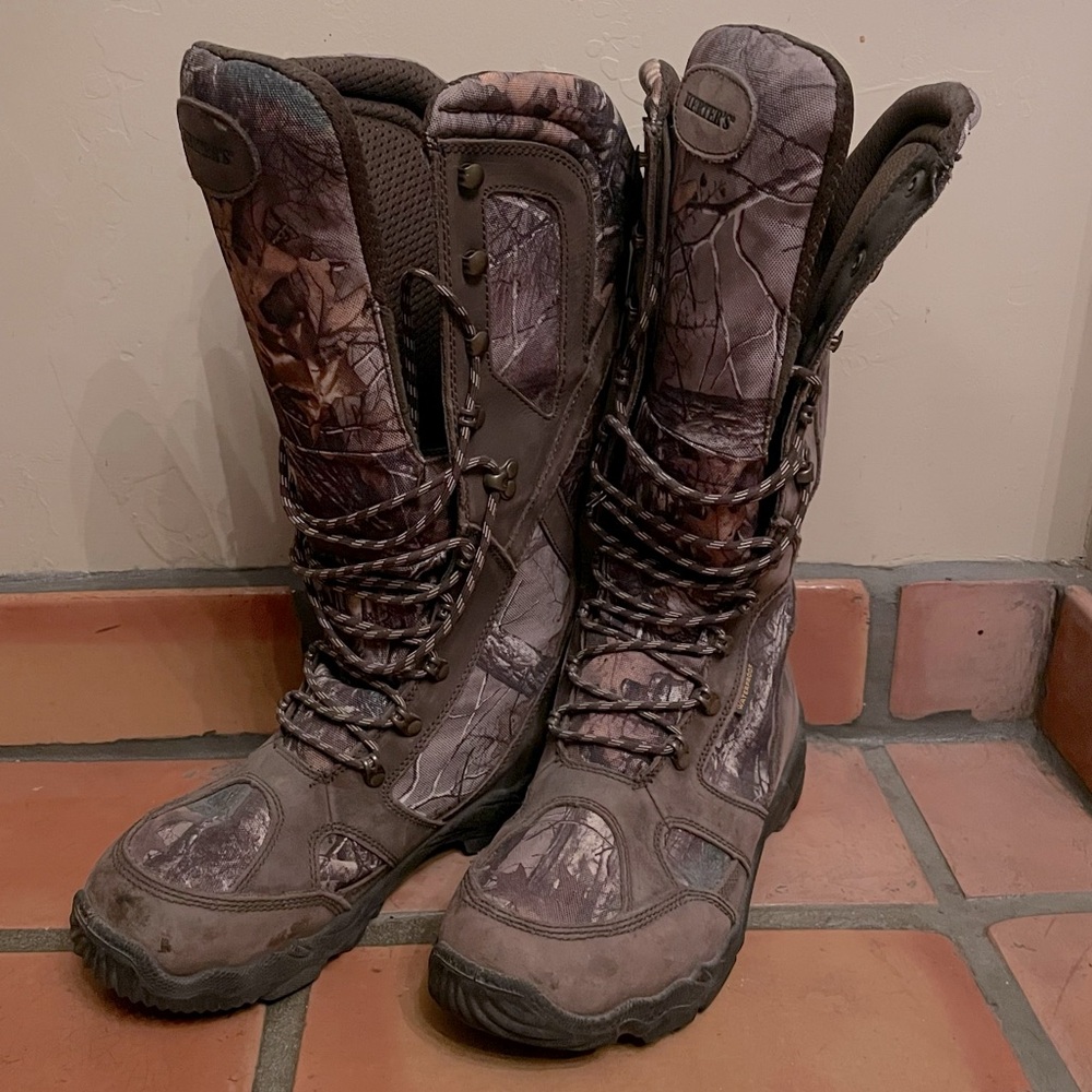Herter's waterproof snake boots men’s size 7.5